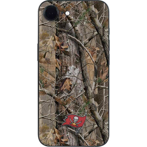 NFL Tampa Bay Buccaneers Realtree AP Camo iPhone 16e Skin